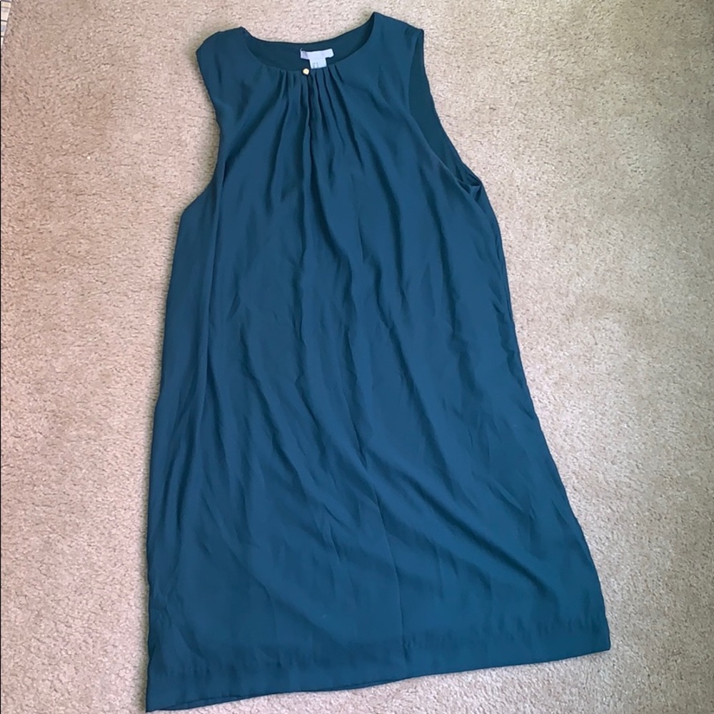 Forest green dress. Size 14.
